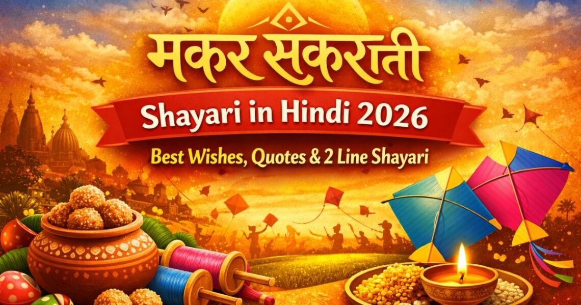 Makar Sankranti Shayari in Hindi 2026 – Best Wishes, Quotes & 2 Line Shayari